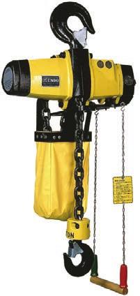 Handles longer lift heights: Approximately 57% longer lift height than EHW-60/EHW-120 or EHW- 60R/EHW120R wire rope hoists. Many models can accept a longer chain with an optional larger basket.