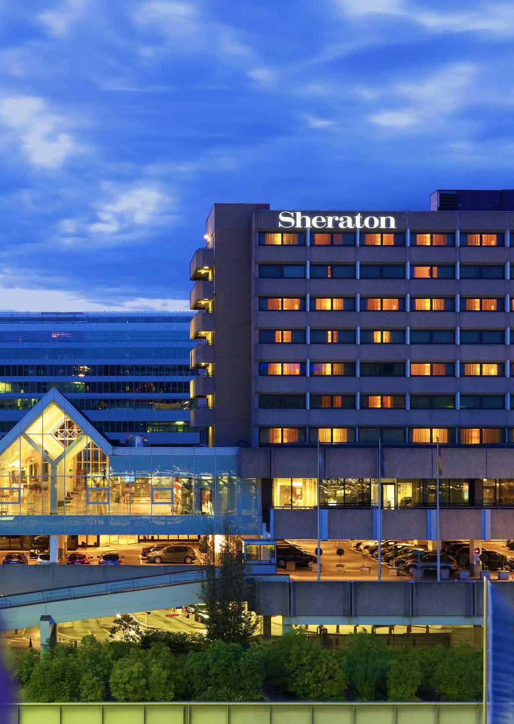 Sheraton Hotel Ample energy for travelers and conference-goers KIRSCH supplies the Sheraton Hotel 1008 rooms, 60 meeting & conference rooms for up to 1200 people, bars and