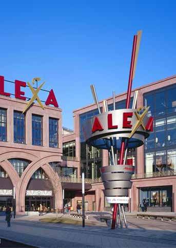 ALEXA: Berlin Shopping Centre The energy needs of one of Berlin s largest shopping centers are safeguarded by KIRSCH The ALEXA shopping center at the heart of Berlin is as further magnet for the city