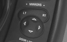 Power/Heated Remote Control Mirrors Convex Outside Mirror Your passenger s side mirror is convex. A convex mirror s surface is curved so you can see more from the driver s seat.