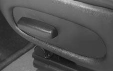 Power Seats (Option) Sport Seat (Option) The control for the power seats is located on the outboard side of each seat, near the base.