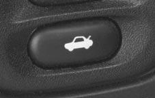 Hatch/Trunk Lid Release Press the button with the trunk symbol on it, located at the left side of the steering column on the instrument panel, to release the hatch/trunk lid from inside your vehicle.