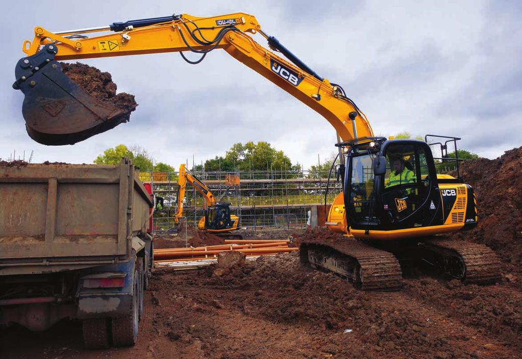 NEW JS130 hydraulic excavator Hydraulic Excavator JS130 LC Engine Power: