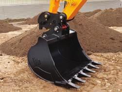 For ultra versatility, JCB offers a full list of auxiliary pipework options including hammer, auxiliary, and low flow.