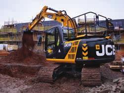 7 7 JCB s innovative hydraulic regeneration system means oil is recycled across the cylinders for faster cycle times and reduced fuel consumption.