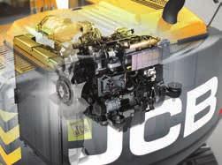 8 8 JCB s new EcoMAX T4i/Stage3B engine uses up to 10% less fuel than our Tier 3 units, saving you money.