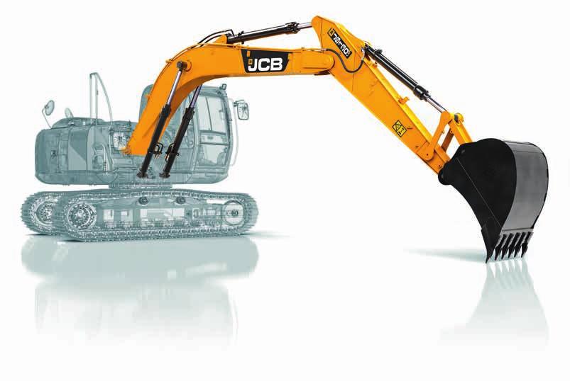 less servicing, more service WE VE DESIGNED THE JCB JS130LC TO BE LOW MAINTENANCE AND EASILY SERVICEABLE.