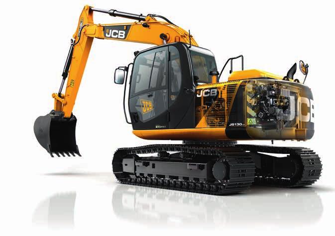 The safe choice ON-SITE SAFETY IS CRUCIAL, SO WE VE DESIGNED THE JCB JS130LC TO INCORPORATE AS MANY