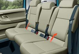 to adjust the car s interior to your current transport needs at any time.