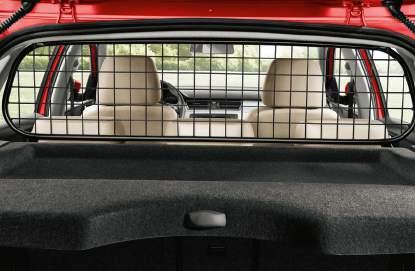 barrier between the passenger cabin and the boot. Perfect for keeping your four-legged friend in its place.