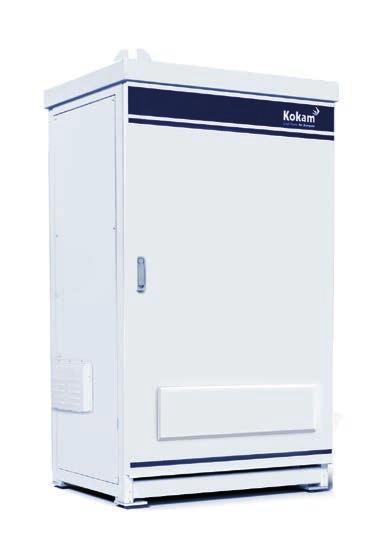 KRI/KRO STANDARD RACK COMPACT SIZE WITH COST EFFECTIVE SYSTEM Kokam s and Type Rack (KRI/KRO) are composed of Kokam s standard battery modules which are able to be built into 60-130kWh capacity