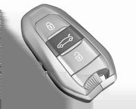 32 Ključi, vrata, okna Upravljanje z elektronskim oddajnikom Za zapiranje ali odpiranje vrat prtljažnika pritisnite P in ga držite.