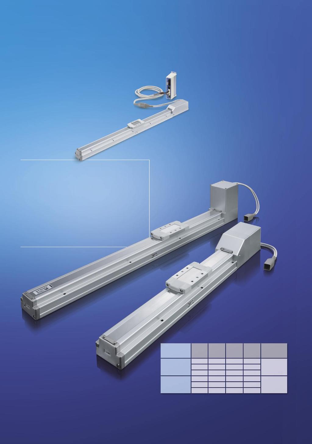 Electric Actuator Slider Type Series LEF Easy setting Data can be set with only items: position and speed. Data Axis Step No. Posn.