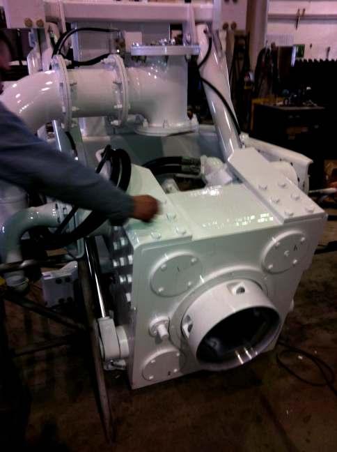 Depending on the application and drill depth the Holte Rotary Top Drive can also be converted to conventional drilling.