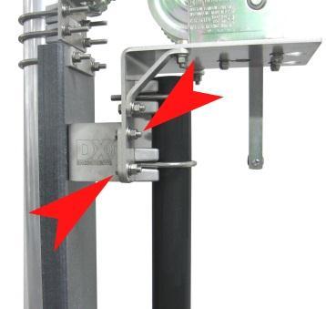 Locking the Pivot Base To help prevent accidental pivoting, ensure the four pivot locking bolts are in place and properly secured.