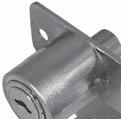95 Key Retaining Cylinder Length: 5/8 Material thickness up to 3/8 Master key available Includes 1-1/4 straight cam See