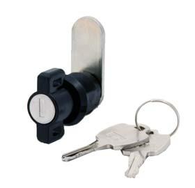 Deadbolt Cabinet s Keyed alike or keyed different 2 Keys and ring 3753 Non-key retaining Diameter 11/16 Material thickness - 15/16 Zinc alloy housing chrome finish