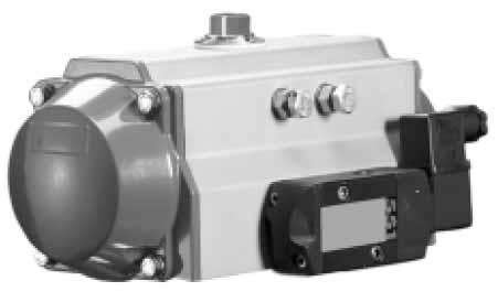 VALV-POWR SERIES VPVL MODEL C DOUBLE-ACTING AND SPRING-RETURN RACK- AND-PINION COMPACT PNEUMATIC ACTUATORS VALV-POWR VPVL double-opposed piston actuators combine the benefits of high cycle life, a