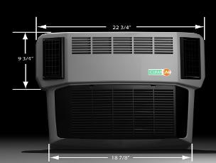 Evaporator Module 8,000 BTUs per hour for over 10 hours Monitors cab temperature