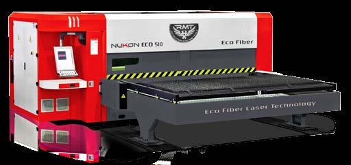 have an in house fiber laser. It offers the smallest footprint, lowest operating cost, and is priced just right for shops on a limited budget. See pages 21-22.