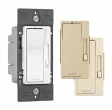 Radiant 0-10V Fluorescent/LED Dimmer Legrand is now offering a complete solution The radiant collection by Legrand now allows Legrand devices to be integrated with its new lighting control line.