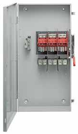 Service Rated Heavy Duty Safety Switch, 3-Pole 3-Fuse CODE AMPERES VOLTAGE PRICE SIEHFC324N 200 240 $579.97 SIEHFC363NR* 100 600 $604.