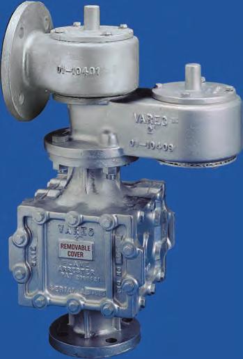 VAREC 0B/0B Series The 0B/0B Series is a combination of the 00B/00B Series and Relief Valve and the 000 Series Flame Arrester.