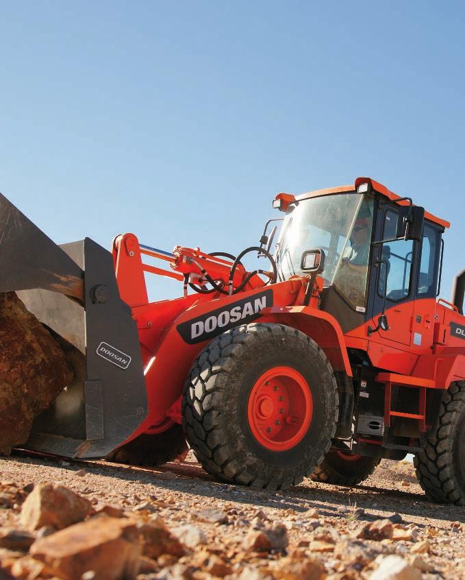 DOOSAN DELIVERS a heritage of dedication Doosan, a strong, stable and global company with a 115-year legacy, has a heritage in equipment