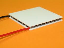 Figure 1. A typical thermoelectric cooler module.