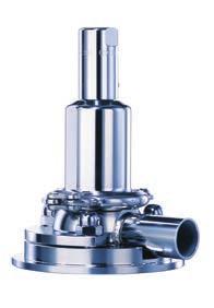 prevent medium or condensate from parts which are important for the function of the safety valve, e.g.