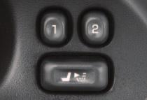 Adjust brake and accelerator pedals to a comfortable setting Operate the pedal adjustment switch located on the steering column. See Section 1 of your Owner Manual.