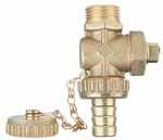 OVERALL DIMENSIONS WATER DRAIN VALVES 10 290 Drain valve for boilers, with hose fitting, plug and chain. 290 29038 3/8" 10 290 29012 1/2" 10 290 29034 3/4" 10 RSM Adapter for radiators.