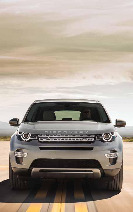 JAGUAR LAND ROVER DISCOVERY SPORT DISCOVERY SPORT 8 models under 130g/km CO 2 2.0D (150PS) 2.