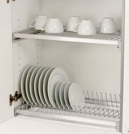 Kitchen fittings and accessories Plate organizer racks