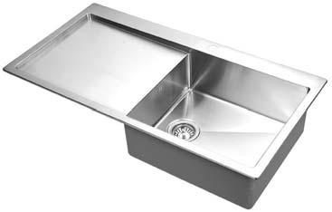 Sinks Stainless steel sinks Version