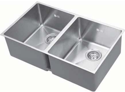 Sinks Stainless steel sinks Version Undermount 567.43.150 Packing: 1 Piece Stainless Steel Taps 6 Version Cold water tap for counter 485.61.