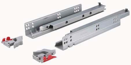 Drawer side runners runner - Concealed systems dynamic runners EPC concealed runner 300 350 400 450 500 320 550 300 433.