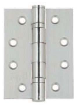 Architectural Hardware Standard hinge StarTec Features Features Height a in mm/ inch
