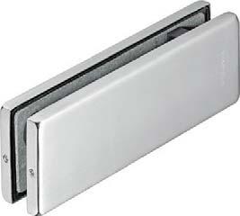 Architectural Hardware Glass door A Patch fittings StarTec Glass door B Bottom patch fitting StarTec 10 Features Installation Supplied with Material/ Finish