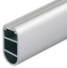The Lighting System ALUMINIUM PROFILES Profile cover finishes different light effects Milky cover: The material is dyed.