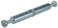 5mm Bright 262.26.034 9 13.5 +0.5mm Nickel plated 262.26.534 S200 Connecting bolt - for ø 5 mm drill hole and bolt head ø 6.