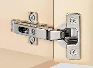 Hinges and flap fittings Duomatic 94 For thick doors and profile doors up to 35 mm 4 mounting