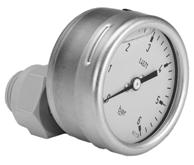 62 Dimensions of pressure gauge Pressure range [bar] Product number -6 9644196-16 9644195 Dummy plug or installation of