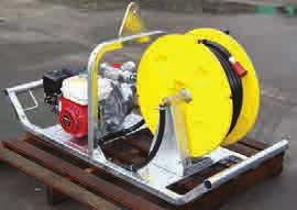 H Genuine OPTIONS: GX160 motor powers 2 fire fighting pump for reliable performance.