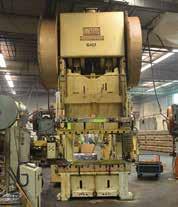 CLEARING & Other Gap Frame Presses to 200-Ton (6) CLEARING & BLISS Automatic Presses to 150-Ton Auction conducted by: MYRON BOWLING AUCTIONEERS, INC. P. O. Box 369, Ross, Ohio 45061 4 0F 15 FIRST CLASS MAIL PRESORTED FIRST CLASS MAIL U.