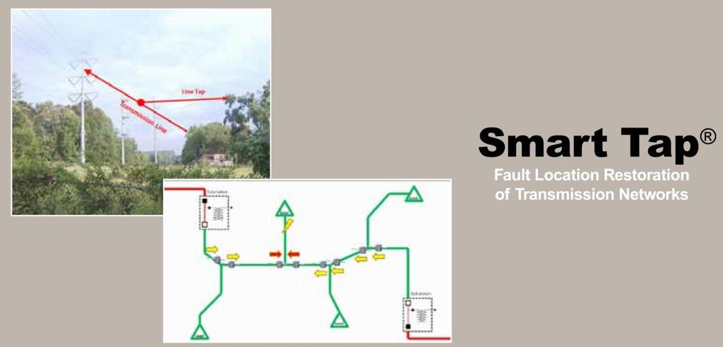 PAGE 12 Fault Locating System The Smart Tap device is new in the industry.