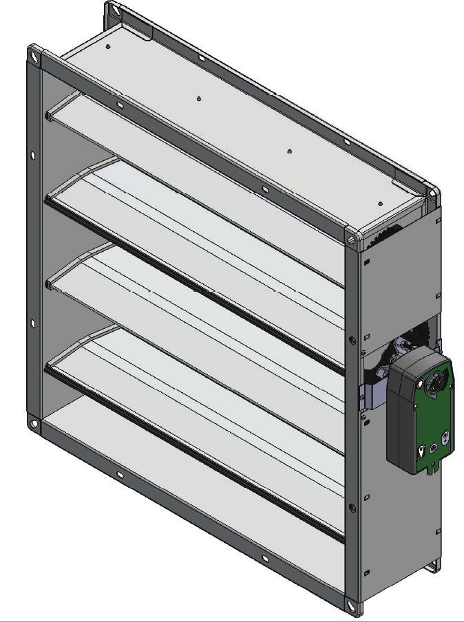 Ventilation flap JK-190 Modernisation Description Smoke and heat exhaust ventilation (SHEV) device allowing a surface-mounted closure of the permanent lift shaft opening in existing buildings.