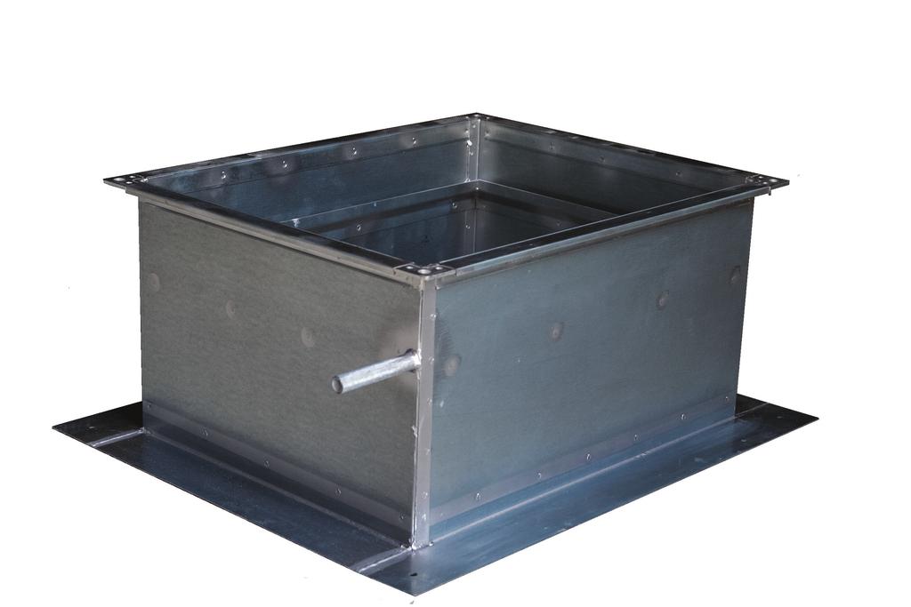 Roof vent JK-180 HVC Description Ventilation flap and roof vent hood for horizontal mounting on flat roofs. The hood is composed of a base and a removable cover.