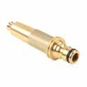 GREEN SPACE IRRIGATION SPRAY WANDS AND HOSE NOZZLES Spray wands continued 4200 HORTICULTURAL BRONZE SPRAY NOZZLES Nozzle 610 SFC Nozzle 510 C 501847 Foggit nozzle 610 SFC (3.80 L/mn) 64 17.