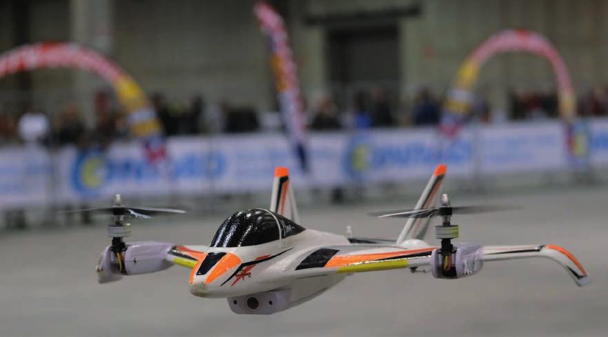 MODEL EXPO ITALY THEMATIC AREAS MODEL AIRCRAFT Radio-controlled or with cable, free flight or drones: the whole universe of model aircraft